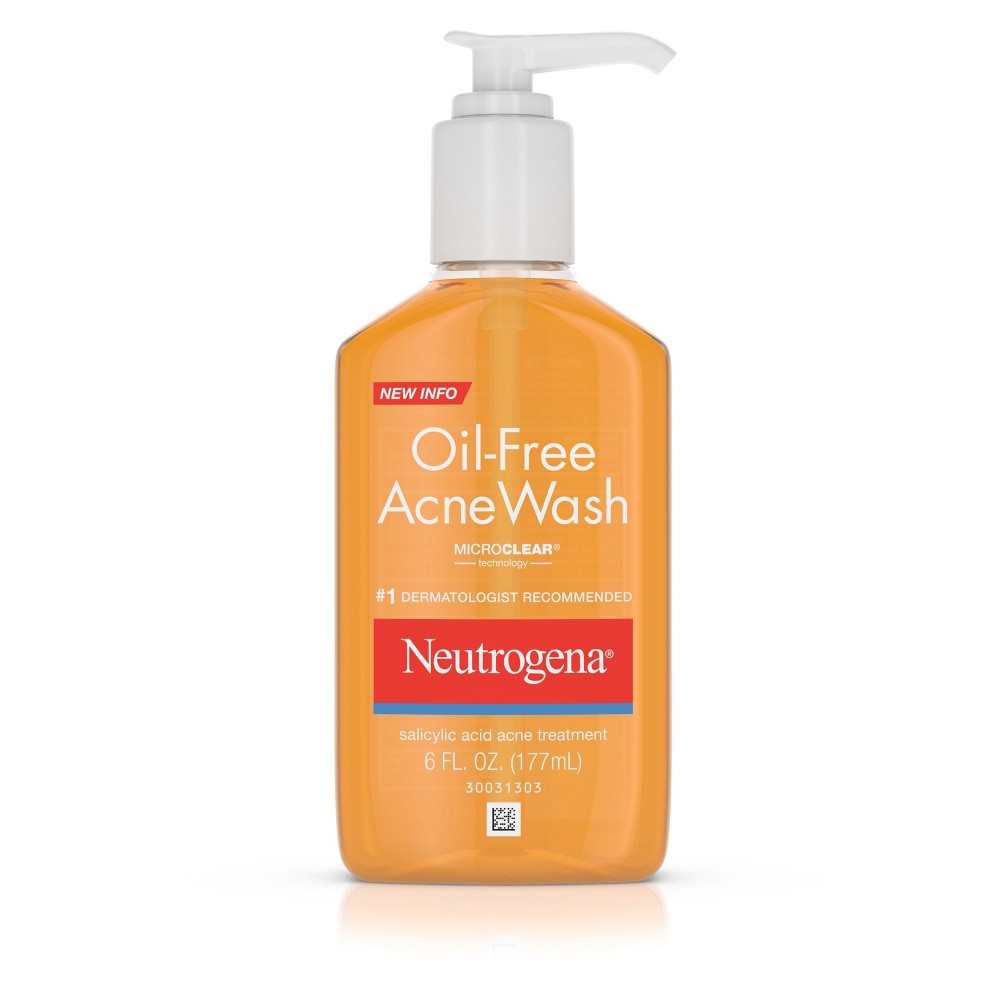 Sữa rữa mặt Neutrogena Oil Free Acne Wash (177mL)