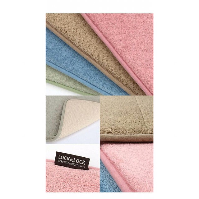 THẢM CHÙI CHÂN MEMORY FOAM LOCK & LOCK