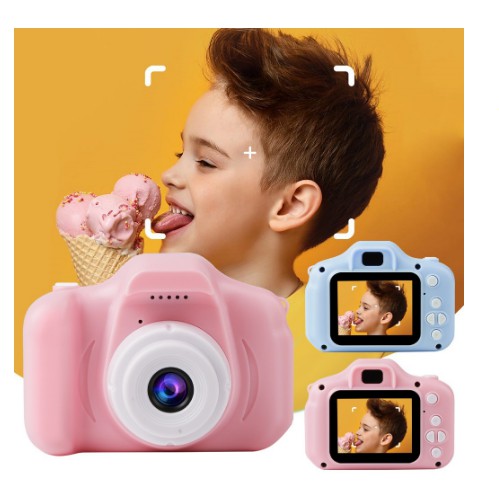 【Ready Stock】Máy ảnh kỹ thuật số 1080P đồ chơi trẻ em màn hình 2 inch【prettyhat】