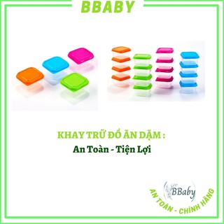 Khay Trữ,Hộp Trữ Đông Loại 1 Ngăn 70 - 80ml Tiện Dụng Cho Mẹ và Bé - BBaby
