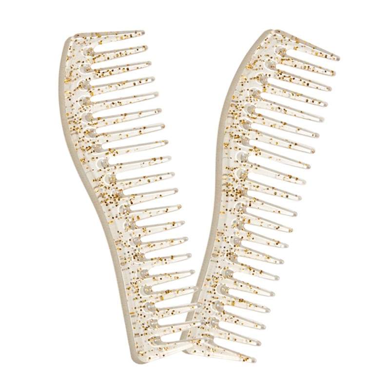 [Hàng mới về] Lược chải tóc tạo kiểu răng lược thưa sáng tạo mát xa da đầu thoải mái cho nữ