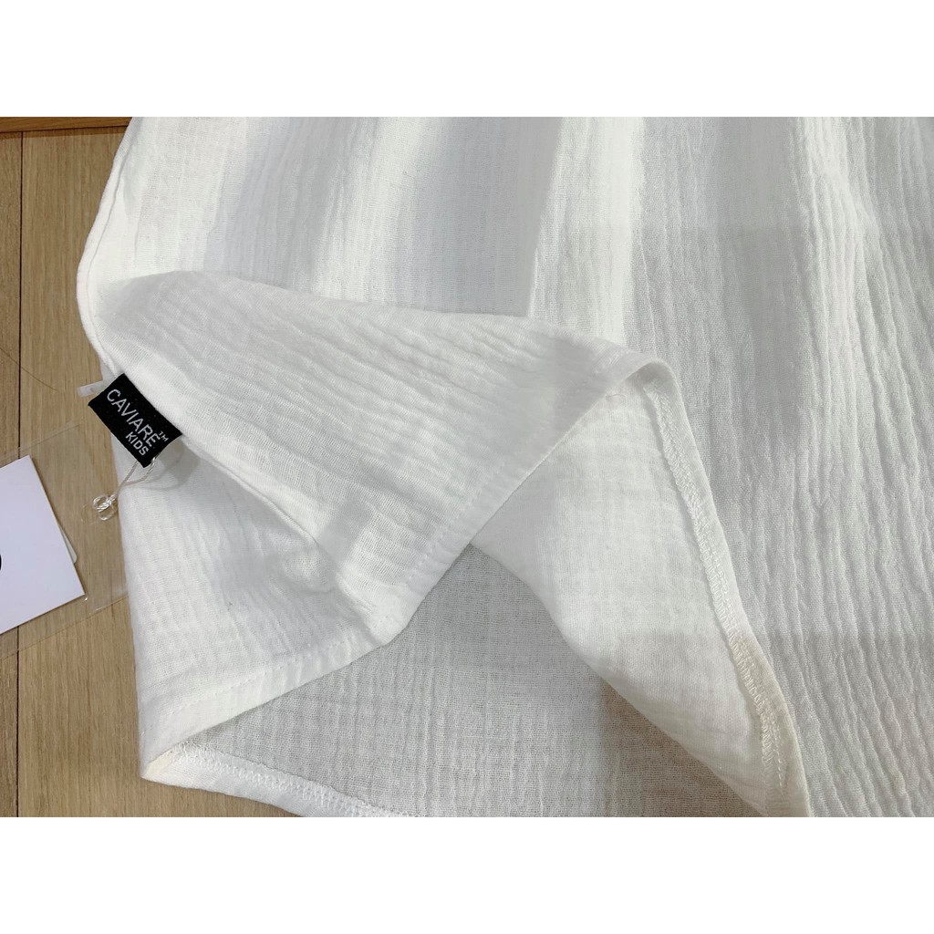 Váy trắng vải xô muslin - sale (ảnh thật)