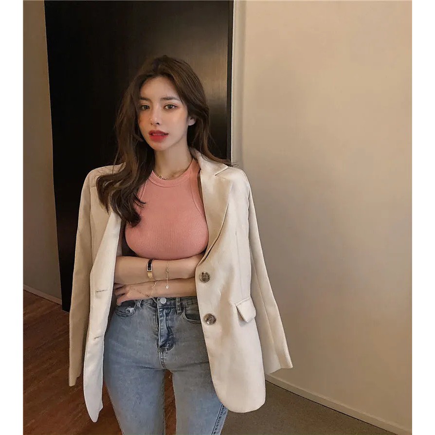 Áo croptop ba lỗ nữ Quảng Châu [VIDEO+ẢNH THẬT] áo nữ Taobao cao cấp sexy mix chân váy, quần cạp cao siêu chất | BigBuy360 - bigbuy360.vn