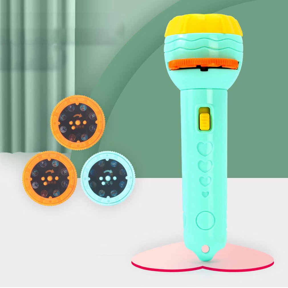 Đồ Chơi Đèn Pin Chiếu 24 Họa Tiết Cho Trẻ Em đáng yêu cho bé khám phá