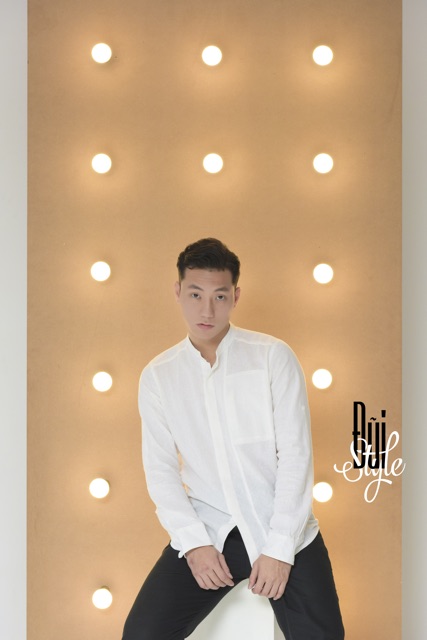 ÁO SƠ MI ĐŨI LINEN DÀI TAY - GIẤU CÚC