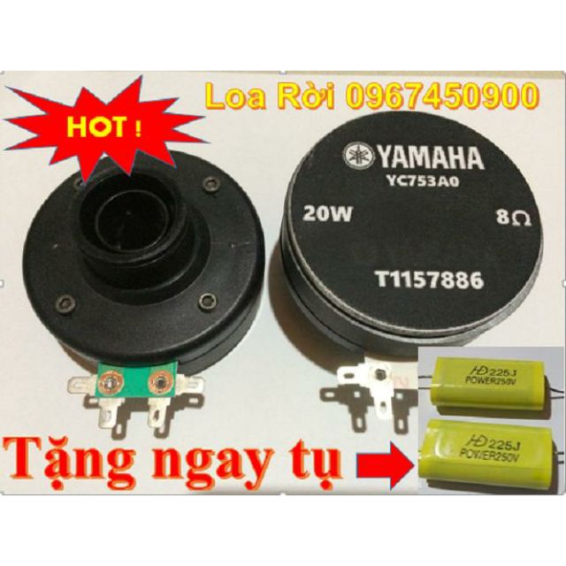 Củ loa treble kèn - tép kèn yamaha nhập từ f80mm: 2 cái