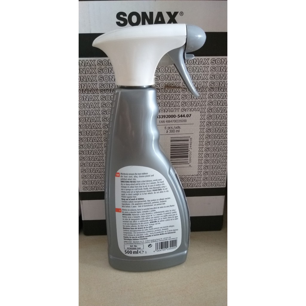 Dung dịch làm sạch mâm xe - Sonax xtreme wheel cleaner full effect