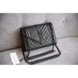 Túi xách nữ full đen size 24cm fullbox