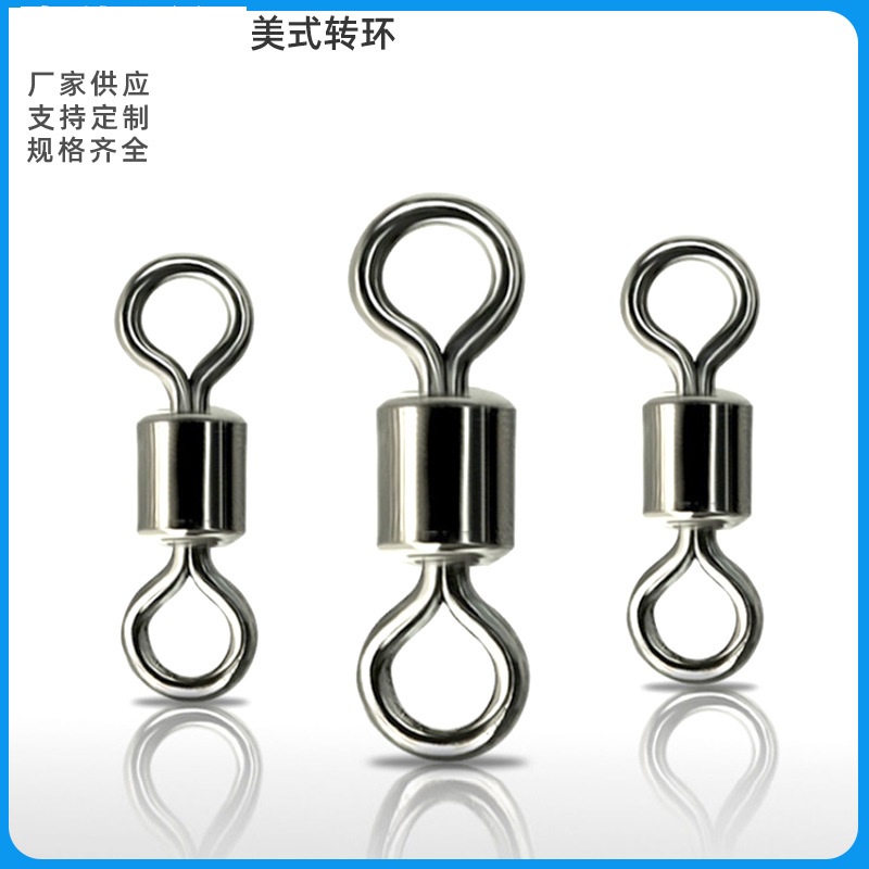 50 Khoen Ma Ní Hỗ Trợ Câu Cá Bằng Thép Không Gỉ, Phụ Kiện Câu Đài Cao Cấp
