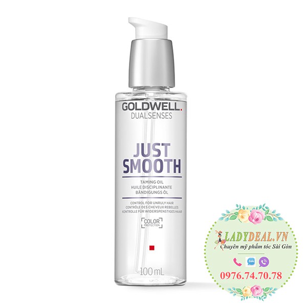 Tinh dầu suôn mượt goldwell dualsenses just smooth intensive taming 100ml