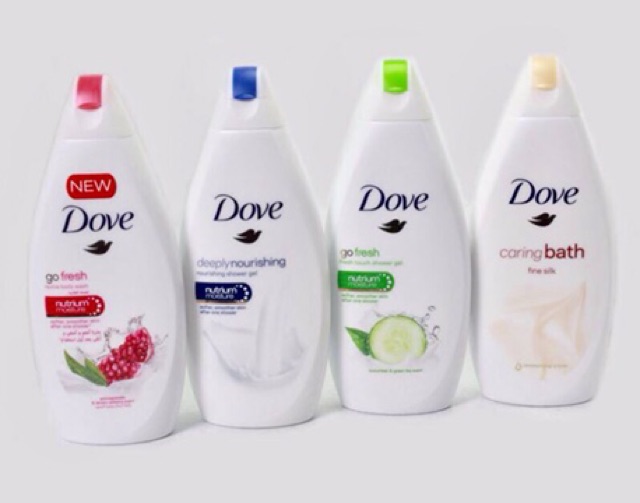 🌺🌸🌼Sữa tắm ‌DOVE Go Fresh Body Ứah 500ml🌼🌸