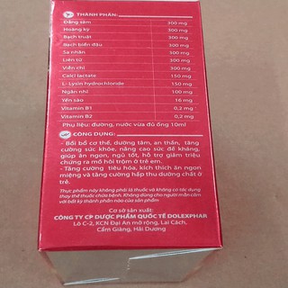 Siro Yến sào ăn ngủ ngon - Sản phẩm dành cho trẻ biếng ăn