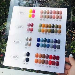 Lẻ sơn gel Xiansee Nail 36 màu kèm bảng màu - chọn lẻ