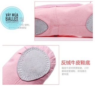 {CÓ SẴN} giày múa bale màu hồng