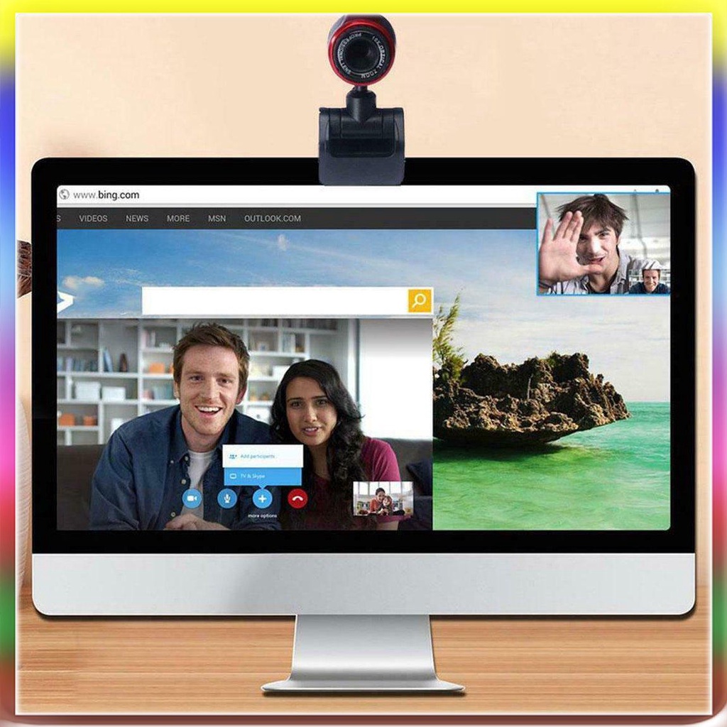 Webcam 6 = USB2.0 Độ Phân Giải Cao Kèm Mic Cho Máy Tính / Laptop | BigBuy360 - bigbuy360.vn