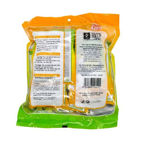 Bột Đậu Đen Xanh Lòng Hạt Sen Vina Bích Chi 350g