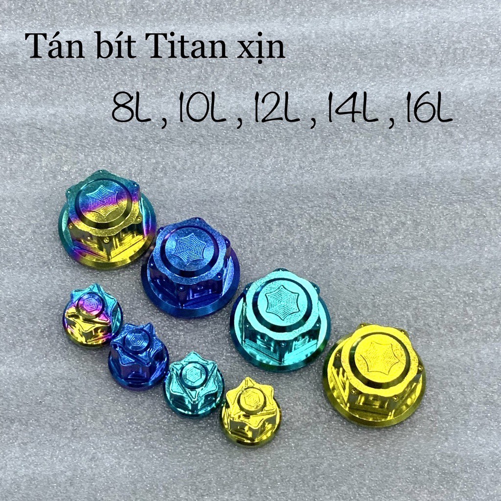 Tán bít TITAN GR5 8li, 10li, 12li, 14li, 16li