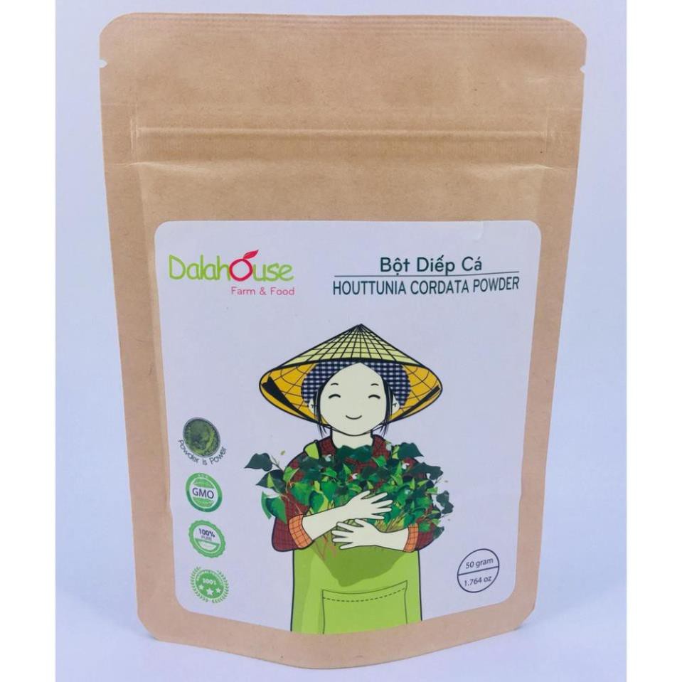 Bột Rau Diếp Cá Nguyên Chất Dalahouse gói 50g | BigBuy360 - bigbuy360.vn