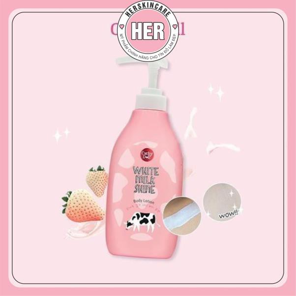 Sữa Dưỡng Thể Sáng Da Sữa Bò Cathy Doll White Milk Shine Body Lotion