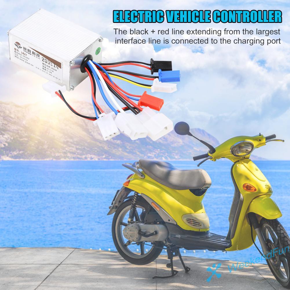 Bộ Điều Khiển Động Cơ 24v 250w Cho Xe Đạp Điện E-Bike