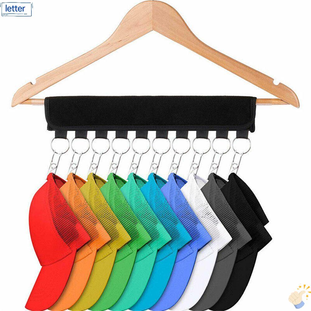 Giá Đỡ Mũ Lưỡi Trai Có Móc Treo Cửa Nhà / Cửa Tủ Quần Áo Tiện Dụng