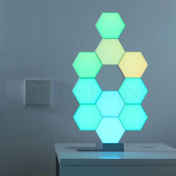 Đèn thông minh LifeSmart Light Panels - Cololight Plus lục giác RGB màu, lắp ghép thông minh