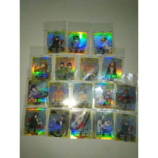 1 thẻ Toonies Naruto Shippuden Gold lấp lánh holographic
