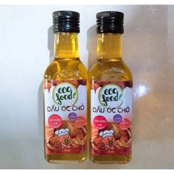 Dầu ăn dặm, dầu óc chó,dầu gấc cho bé ecofood 60ml - 150ml