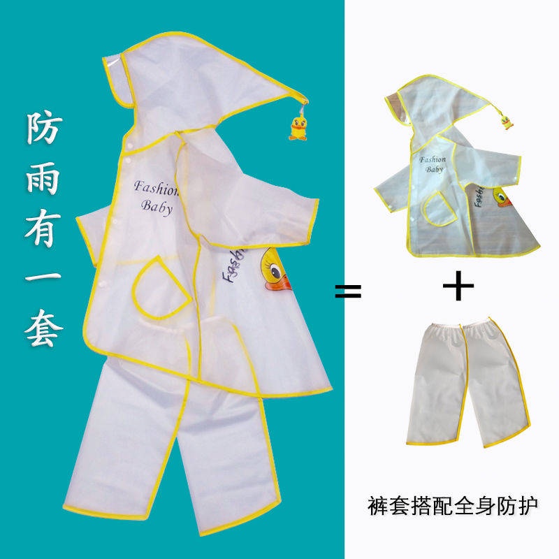 Áo Mưa Trong Suốt Dành Cho Bé Trai Và Bé Gái
