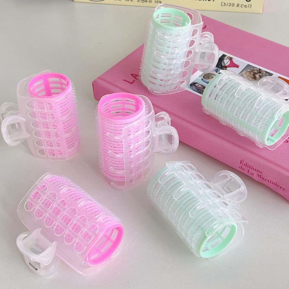 Bộ 3 Lô Cuốn Tóc Tự Dính Bằng Nhựa Tiện Dụng