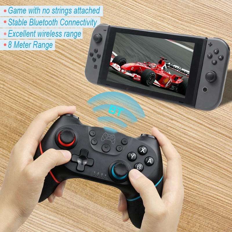 Tay cầm điều khiển chơi game kết nối Bluetooth cho Nintendo Switch