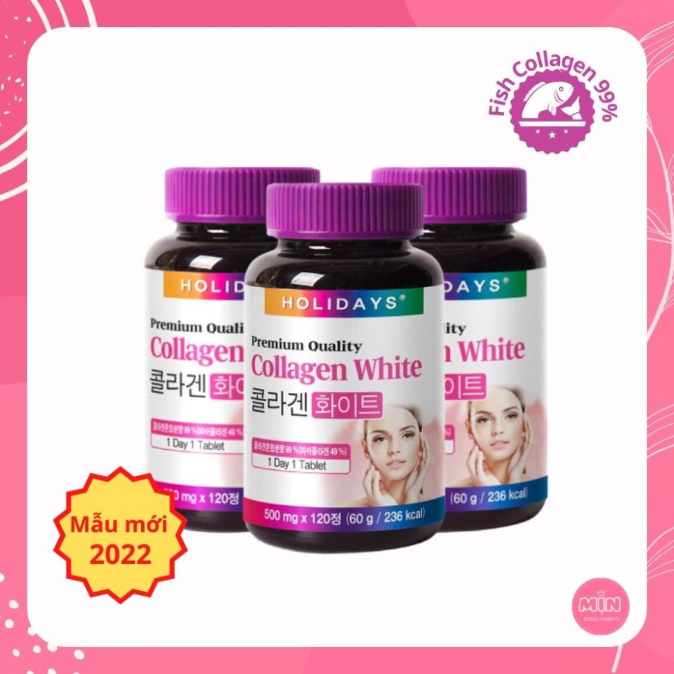 Collagen white holidays - Viên uống Collagen Trắng Da Hàn Quốc ( có Bill)