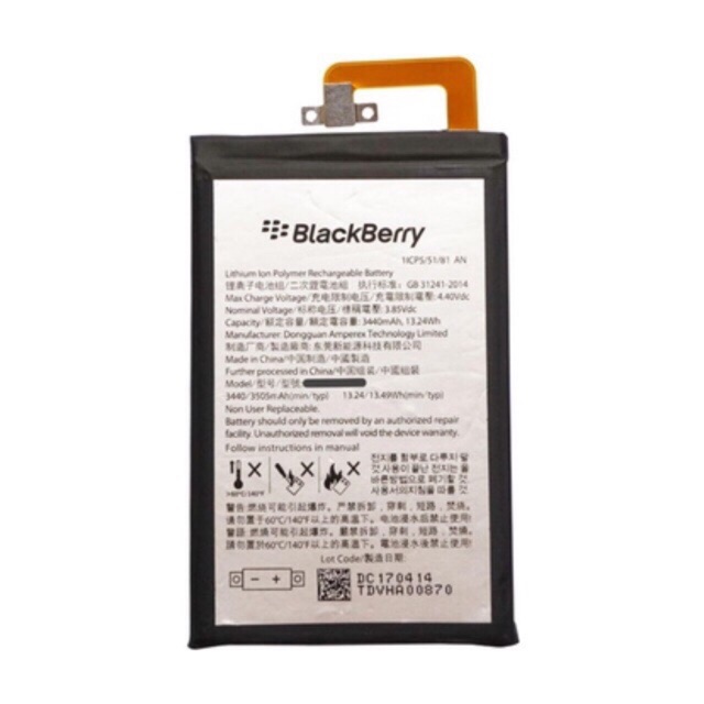 Pin Blackberry Keyone 3505mAh chính hãng -