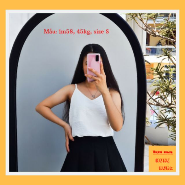 Áo hai dây mùa hè, chất đũi cực mát, đủ màu cho các nàng tha hồ lựa chọn | BigBuy360 - bigbuy360.vn