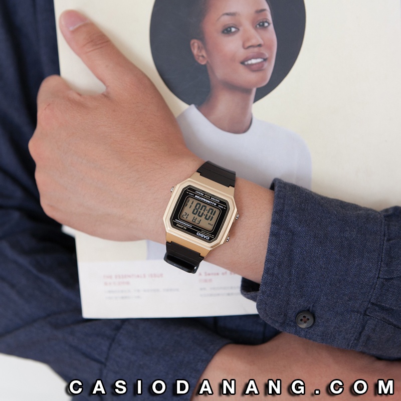Đồng hồ unisex dây nhựa Casio Standard chính hãng Anh Khuê W-217HM-9AVDF (41mm)