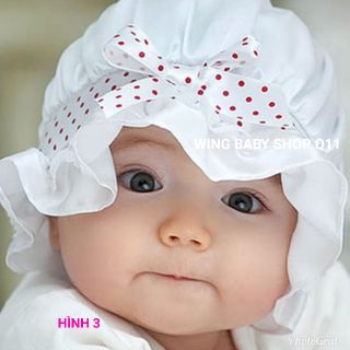 🌷🌼Nón Vải sơ sinh Kiểu cô gái hà lan cho bé , nón tiểu thư