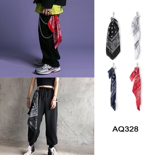 Khăn Bandana Màu Đen Phong Cách Hip Hop Thời Trang Cho Nam Và Nữ