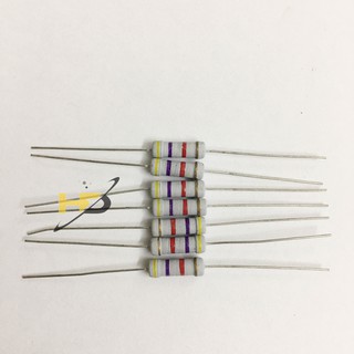 Combo 10 Điện Trở 4K7 1W 5% Dùng Cho Mạch Điện Tử, Điện Trở 1W 4700 Ohm