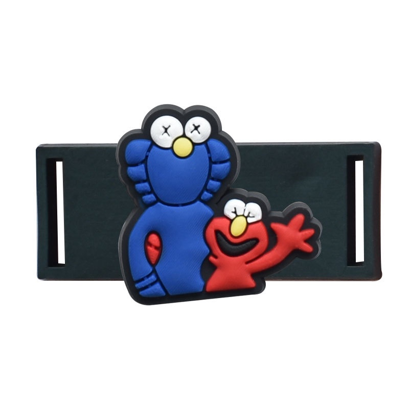 Phụ Kiện Trang Trí Dây Giày Hình Chiếc Giày Thể Thao Màu Trắng Nhỏ Cá Tính Sáng Tạo Kiểu Mới