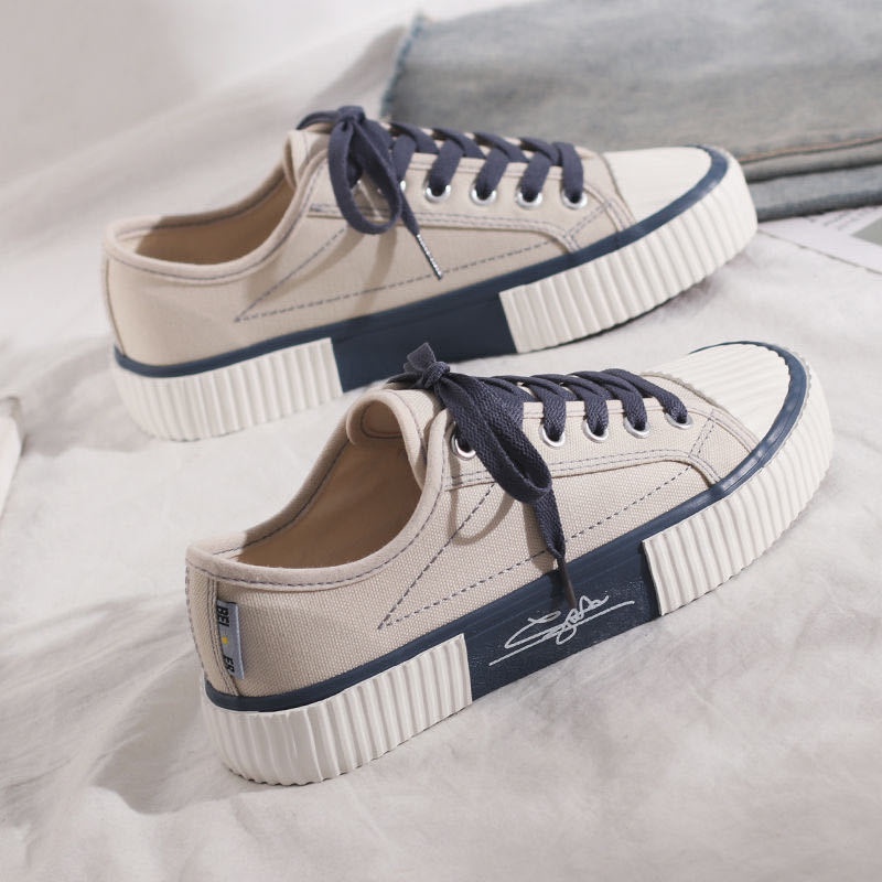Giày Vải Canvas Thời Trang Retro Nam Tính Kiểu Hàn Quốc