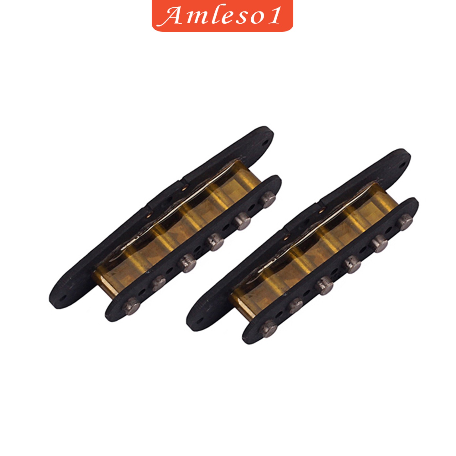 Set 2 Pickup 6 Dây Cổ Điển Màu Đen Cho Đàn Guitar