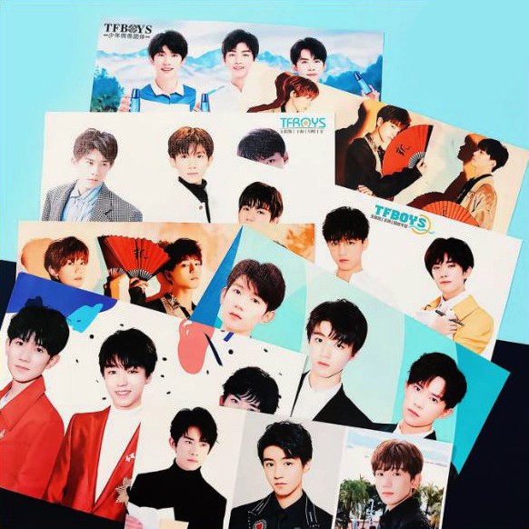 POSTER TFBOYS - 8 TẤM KHỔ A3