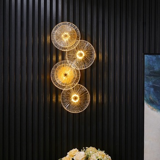 Đèn tường PHALE luxury DECOR trang trí phòng khách, đèn vách, phale siêu sáng K9