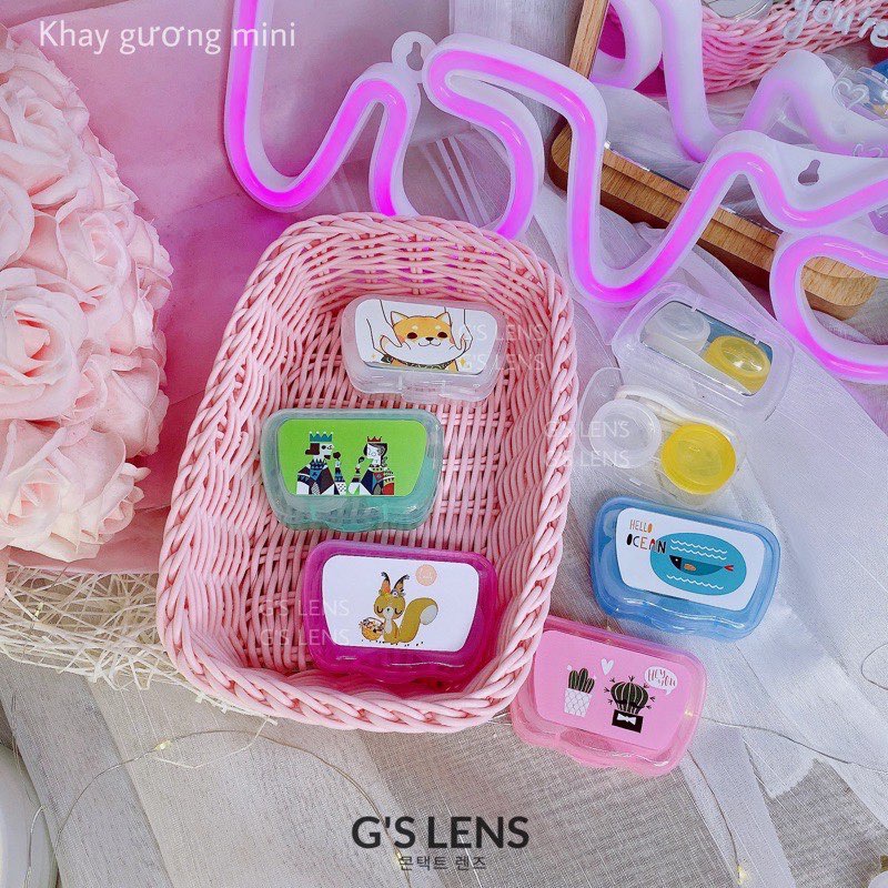 Dung Dịch Nước Ngâm + Nhỏ Mắt Chuyên Dụng Cho Lens Kính Áp Tròng