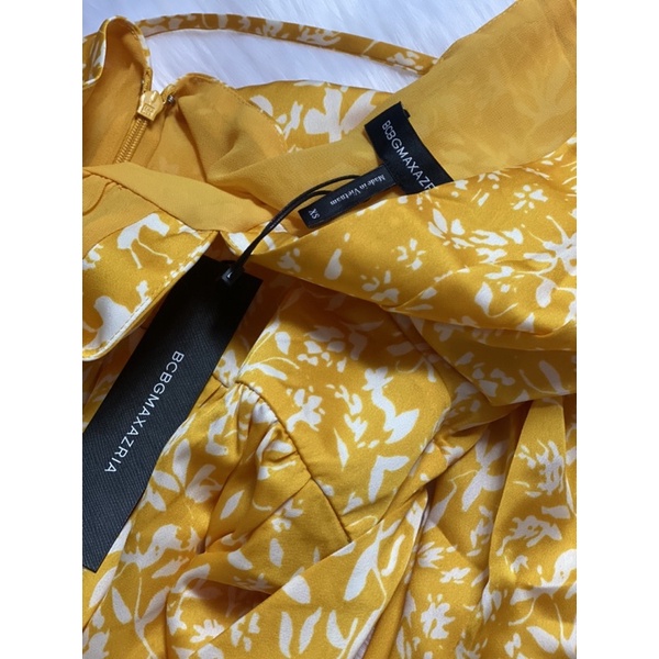 ĐẦM BCBGMAXAZRIA MÀU VÀNG