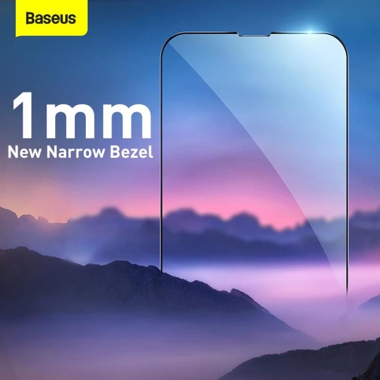 Set 2 kính cường lực BASEUS bảo vệ màn hình cho iPhone 12 Pro Max iPhone 13_TOPBUY24HMall