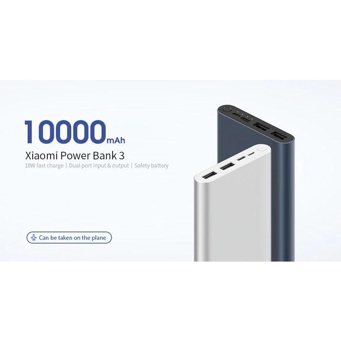 Pin Sạc Dự Phòng CHÍNH HÃNG Xiaomi 10000mAh Sạc Nhanh 18W Gen 3-VK TUẤN STORE