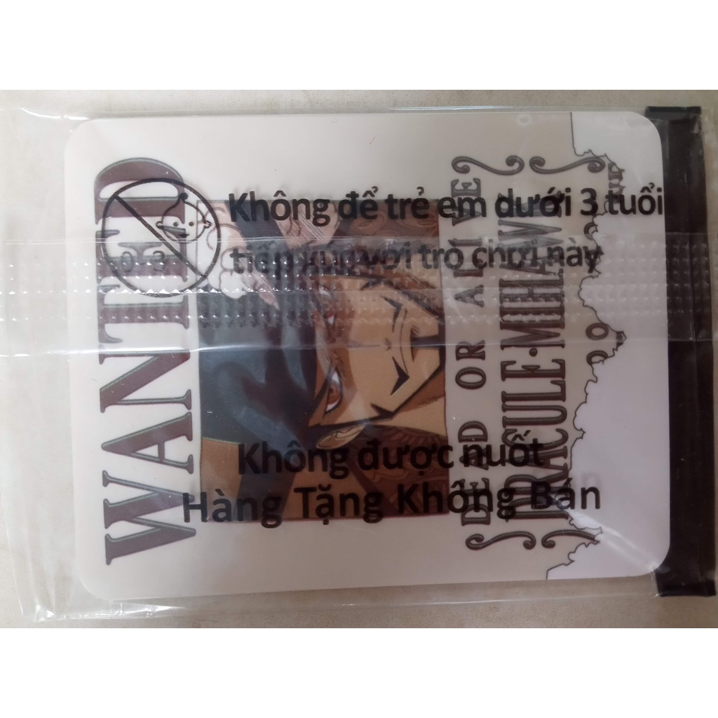 Thẻ wanted Tooniess 2019