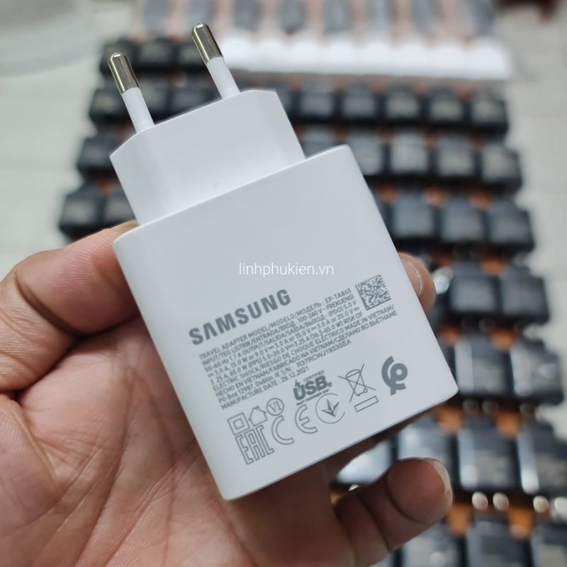 Sạc siêu nhanh 65W Samsung EPTA865 Hàng chính hãng