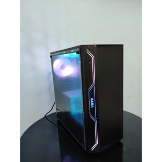 Vỏ Case máy tính SAMA Baroco Black ( Combo Fan Led hoặc Fan Coolmon thủy tinh + bàn di chuột )